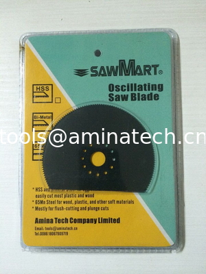 3-1/8" Segmented Circular HSS Oscillating Tool Blades supplier