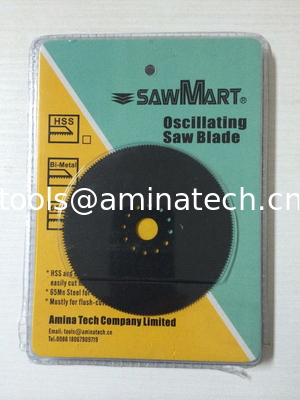 3-1/8" Circular HSS Oscillating Tool Blades supplier