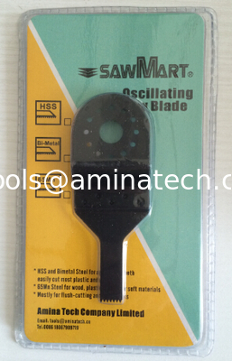 3/8" Narrow High Carbon Steel Oscillating Multi-Tool Plunge Blade for Wood supplier