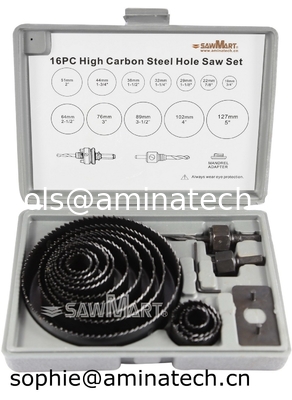 16-Piece Hole Saw Set with Case supplier