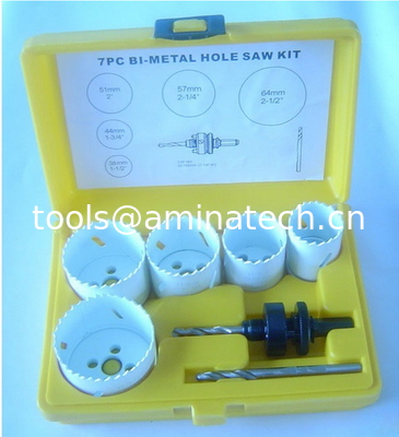 1-1/2 In - 2-1/2 In Bi-Metal Hole Saw Assorted Kit 7 Pc supplier