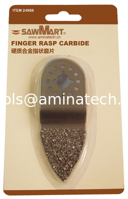 Carbide Finger Grout Rasp Oscillating MultiTool Blade supplier