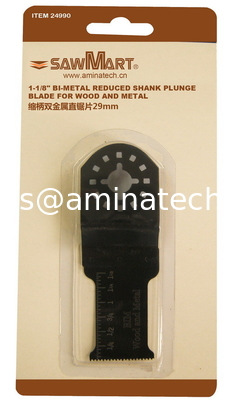1-1/8 in. Bi-metal reduced shank plunge blade for wood and metal supplier