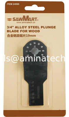 3/4 in. High Carbon Steel Oscillating Multi-Tool Plunge Blade For Wood supplier
