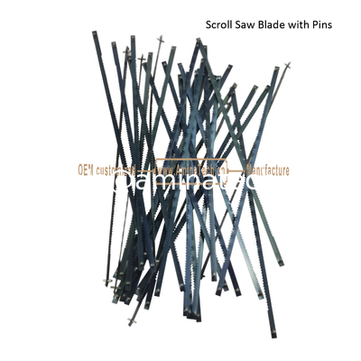 Scroll Saw Blade 153mmX3x14T/18T/24t Cutting wood,Plastic,Low-hardness metal supplier