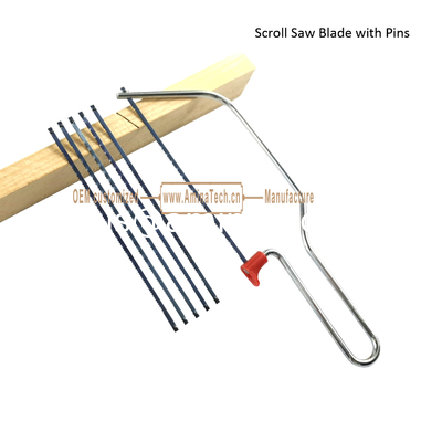 Scroll Saw Blade 153mmX3x14T/18T/24t Cutting wood,Plastic,Low-hardness metal supplier
