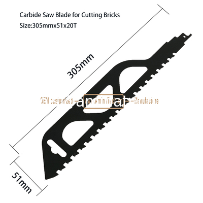 Carbide Saw Blade for Cutting Bricks Size:305mmx51x20T,Power Tools,Reciprocating supplier
