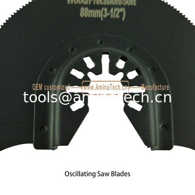 Oscillating Multi Tool Saw Blade Size:88mm,Multi Tool Accessories supplier