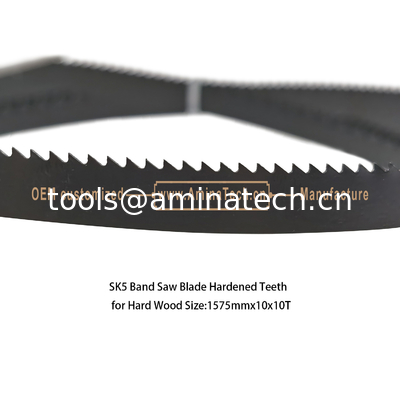 SK5 Band Saw BladeHardened Teeth for Hard Wood Size:1575mmx10x10T supplier
