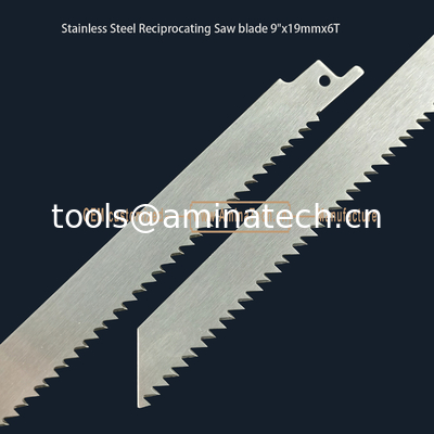 Stainless Steel Reciprocating Saw blade 9"x19mmx6T,Cutting Wood,Frozen Meat,Bones supplier