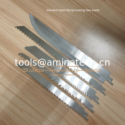 Reciprocating Knife 12" Stainless Steel Sharp for Processing Meat, Honey，Chocolate and Other Food,Power Tools supplier