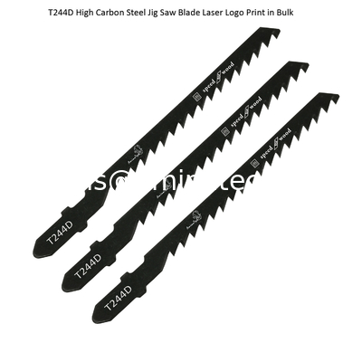 T244D Carbon Jig Saw Blade Laser Logo Print in Bulk size:100mmx6.5x6T, Cutting Woods,Reciprocating Saw Blade,Power Tools supplier