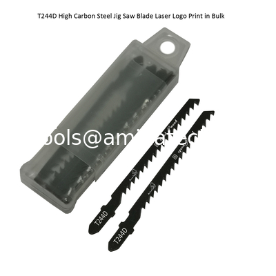 T244D Carbon Jig Saw Blade Laser Logo Print in Bulk size:100mmx6.5x6T, Cutting Woods,Reciprocating Saw Blade,Power Tools supplier