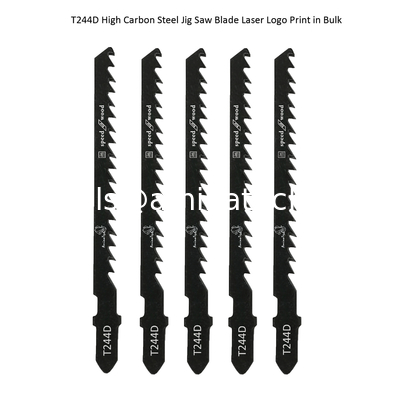 T244D Carbon Jig Saw Blade Laser Logo Print in Bulk size:100mmx6.5x6T, Cutting Woods,Reciprocating Saw Blade,Power Tools supplier
