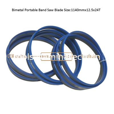Bimetal Portable Band Saw Blade Size:1140mmx12.5x24T supplier