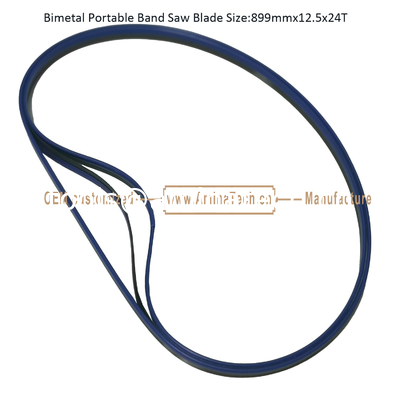 Bimetal Portable Band Saw Blade Size:899mmx12.5x24T supplier
