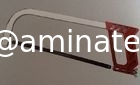 Hand saw frame Square Tubular Hacksaw Frame  Aluminium Grip 300mm saw blade supplier