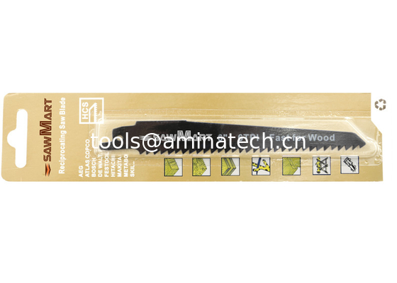 Reciprocating saw blade W606B HCS 6inch 150mm for wood materials  milled teech supplier
