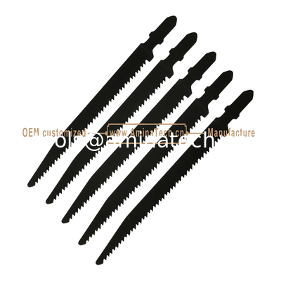 T101BFR Carbon Steel Jig Saw Blade Reverse Teeth,Size:117mmx10x12T supplier