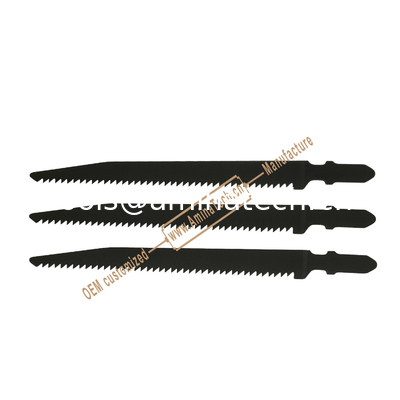 T101BFR Carbon Steel Jig Saw Blade Reverse Teeth,Size:117mmx10x12T supplier