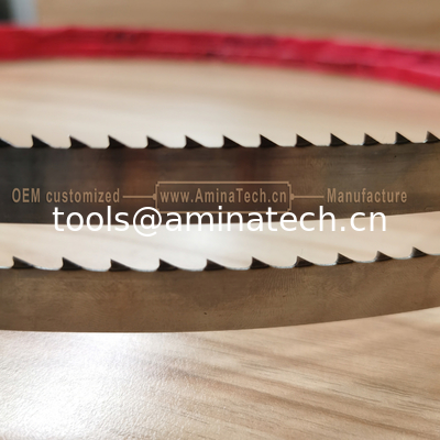 Carbon Bandsaw Blades for Frozen Meat and Bone Size:1650mmx16x4T supplier