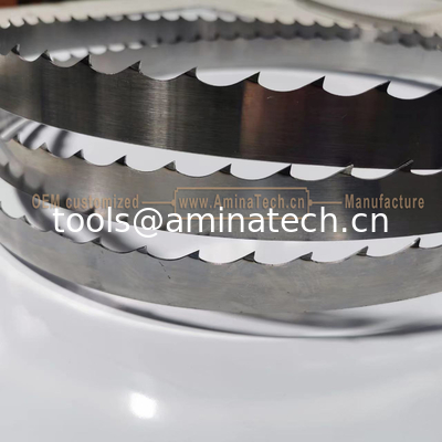Carbon Bandsaw Blades for Frozen Meat and Bone Size:1650mmx16x4T supplier