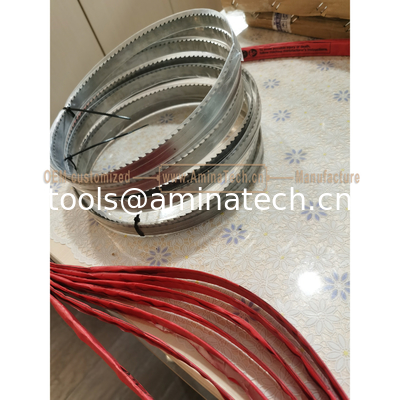 Carbon Bandsaw Blades for Frozen Meat and Bone Size:1650mmx16x4T supplier