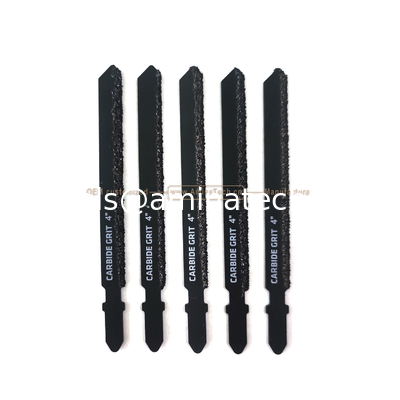 Tungsten Carbide Gritted Jig Saw Blade T-Shapc in Bulk 100mmX75x8,Grind tiles and clean up crevices,Reciprocating  Saw supplier