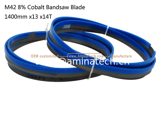 M42 8% Cobalt Bandsaw Blade   1400mm x13 x14T   For Cutting Both Wood and Steel Sheet supplier