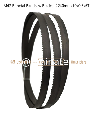 M42 Bimetal Bandsaw Blades  2240mmx19x0.6x6T Metal Cutting Band Saw supplier
