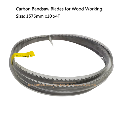 Carbon Band Saw Blades for Wood Working  Size: 1575mm x10 x4T supplier