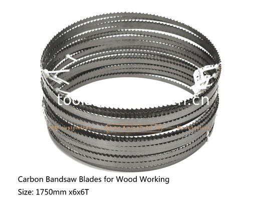 Aminatech Carbon Bandsaw Blades for Wood Working Size: 1750mmx6x6T supplier