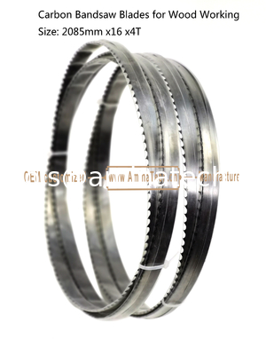 Aminatech Carbon Bandsaw Blades for Wood Working Size: 2085mmx16x4T supplier