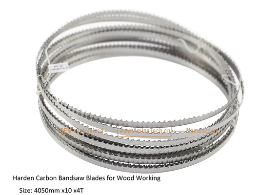 Aminatech Harden Carbon Bandsaw Blades for Wood Working Size: 4050mm x10 x4T supplier