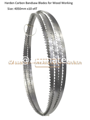 Aminatech Harden Carbon Bandsaw Blades for Wood Working Size: 4050mm x10 x4T supplier