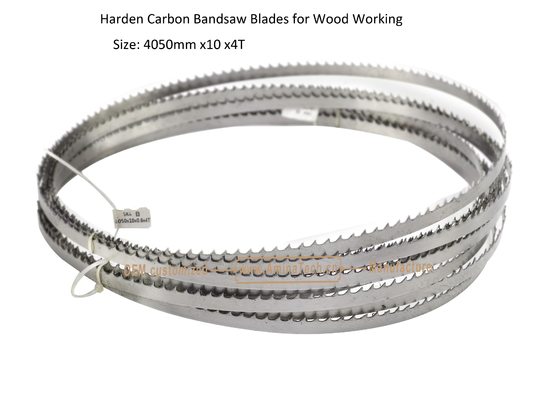 Aminatech Harden Carbon Bandsaw Blades for Wood Working Size: 4050mm x10 x4T supplier