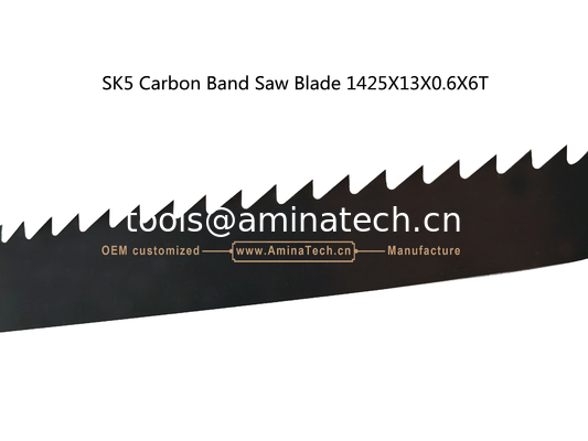 SK5 Carbon Band Saw Blade for Wood Working  Size:1425X13X0.6X6T supplier