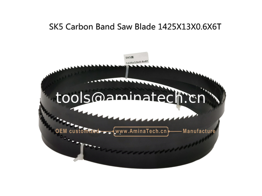 SK5 Carbon Band Saw Blade for Wood Working  Size:1425X13X0.6X6T supplier