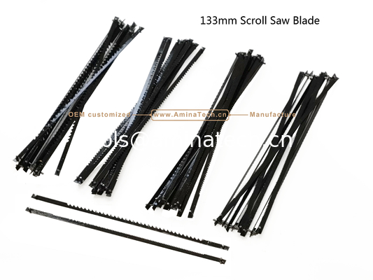 133mm Scroll Saw Blade Parts of power machine to cut Wood plyer or Carton supplier