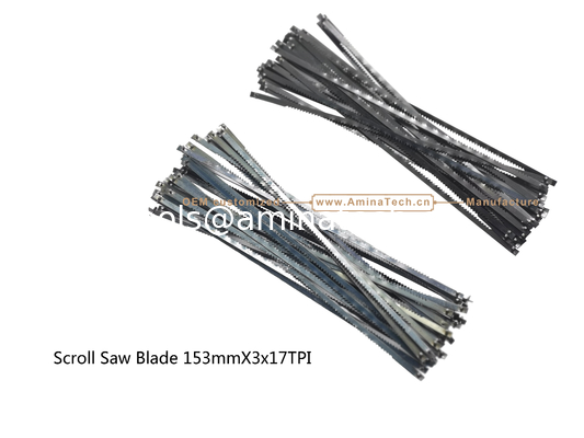 Scroll Saw Blade 153mmX3x10T/14T/17T/18T/24T Cutting wood,Plastic,Low-hardness metal supplier