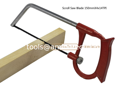 Scroll Saw Blade 150mmX4x14TPI Cutting wood,Plastic,Low-hardness metal supplier