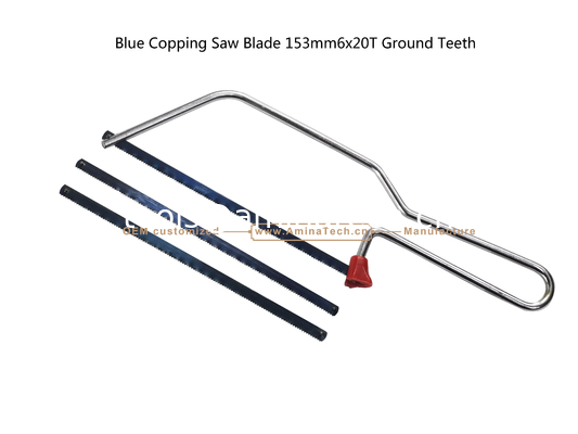 Blue Copping Saw Blade 153mm6x20T Ground Teeth Cutting wood,Plastic,Low-hardness metal supplier