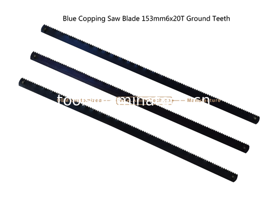 Blue Copping Saw Blade 153mm6x20T Ground Teeth Cutting wood,Plastic,Low-hardness metal supplier