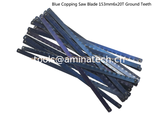 Blue Copping Saw Blade 153mm6x20T Ground Teeth Cutting wood,Plastic,Low-hardness metal supplier