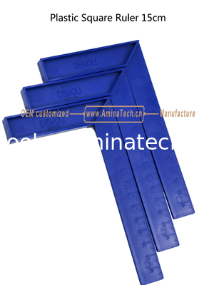 Aminatech Plastic Square Ruler 15cm For Junior Students and DIY wood work fans use. supplier