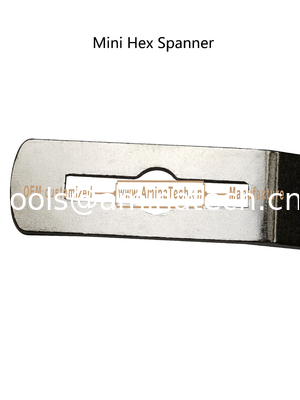 Aminatech Mini Hex Spanner 210 x 65 x10mm  Accurate constructure, used for fixing the fret saw by kids supplier