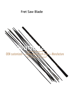 Fret Saw Blade 130mm (5") 1#, 3# 4#, 5#, 6#, 8#, 10#, 12# Very tiny and fine Fret Saw Blade for carving design supplier