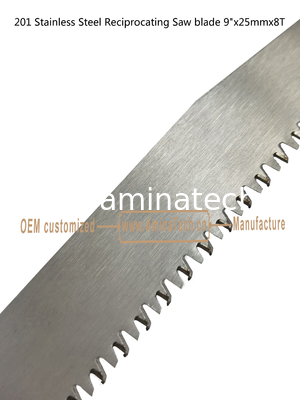 201 Stainless Steel Reciprocating Saw blade 9"x25mmx8T,Cutting Wood,Bamboo,Plastic,Frozen Meat,Bones supplier