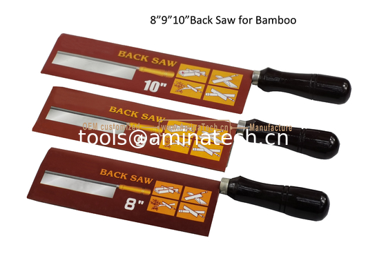 8"9"10" Back Saw for Bamboo,Cutting Wood and Bamboo supplier