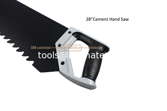 28"Cement Hand Saw,Carbon Steel,Tungsten Carbide Tip,Rubberized Handle,Cutting Cement,Concrete supplier